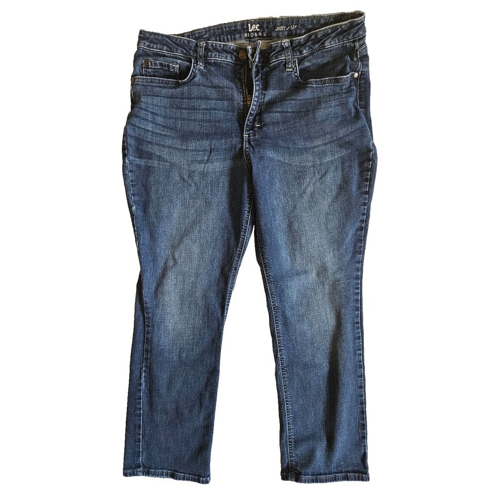 Riders By Lee Midrise Straight Jeans Sz 16P